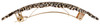 France Luxe Elysee Barrette Classic Opera Silver