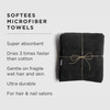 Fromm Softees Microfiber Hair Towels Absorbent Salon Hair Towels for Hairstylists Barbers Spa Gym FastDrying UltraSoft L