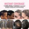 Boldify Hairline Powder Hair Fiber Dark Brown bundle that Instantly Conceals Hair Loss Hair Powder for Thinning Hair Roo