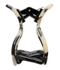 France Luxe Oval Cutout Claw Clip Ivory Tokyo