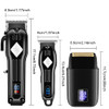 Roziapro Hair Clippers for Men Precise Close Cutting Beard Trimmer Rechargeable Barber Clippers Electric Nose Hair Trimm