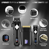 Roziapro Hair Clippers for Men Precise Close Cutting Beard Trimmer Rechargeable Barber Clippers Electric Nose Hair Trimm