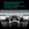 FURZONE Detachable Blade Size 10WF Wide Blade 116 Made of Extra Durable Japanese Steel Compatible with Most Andis Oster
