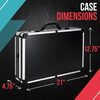 Ver Beauty Barber Case Black Stripe 21x1275x475 Inch Pack of 1