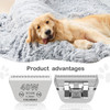 colorski 2 Pack Detachable Pet Dog Grooming BladesSize 40W Dog Grooming Wide BladeCutting Length 1100Compatible with And