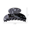 France Luxe Medium Couture Claw Clip French Classic Handmade Hair Clips for Women All Hair Types Strong Hold With Gentle