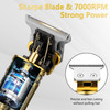 Saoilli Professional Hair Trimmer for MenHair Clippers Nose Hair Trimmer Shaver SetCordless Barber ClippersTBlade Beard