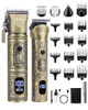 Ufree Hair Clippers for Men Professional with Beard Trimmer Barber Clippers and Trimmers Set Electric Razor Shavers for