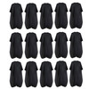 Black Waterproof Hair Salon Cape Professional Barber Cape with Metal Snap Closure Hair Cutting Cape Black15 Pack