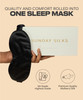 SUNDAYSILKS Exclusive Mulberry Silk Sleep Mask Soft Eye Covers Blackout Sleeping Mask for Women Men Silk Eye Mask for Sl