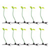 Framendino 30 Pack Hair Clips Green Grass for DIY Decorations