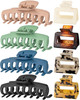Large Hair Clips Hair Claw for Thick Hair Lolalet 43 Inch Big Nonslip Banana Jaw Clip with 4 Pack 2 Small Square Hair Cl