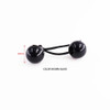 Beauty Town 20PCS Bubble Ponytail Holders 20mm Twin Bead Hair Ties for Girls Kids Colorful Elastic Hair Accessories for