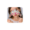 SWEETV Girls Rapunzel Tiara for Little Girls Birthday Party and Costume Multicolored Crystal Princess Crowns Headband fo