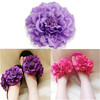 TOKIMMASH Boho Peony Flower Hair Clip Womens Hair Accessory Flamenco Dancer Flower Brooch Party Hair Clip Wedding Set Gr