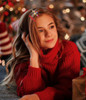 45PCS Christmas Hair Clips for Women Rhinestone Snowflake Hairpin Christmas Bulb Light JOY Alligator Hair Clip Set Holid