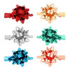 NVENF 6PCS Christmas Hair Clips for Women Christmas Accessories Xmas Bow Hair Clip Festive Holiday Hairpins Holiday Outf