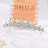 Wedding Tiaras and Crowns Rhinestone Bridal Crown Princess Tiara Headpieces for Women and Flower Girls Birthday Prom Qui