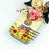 Mini Bobby Pins Brown with Cute Case 200 CT 138 Inch Bronze Small Hair Bobby Pins for Buns Premium Hair Pins for Kids Gi