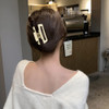 4pcs Rectangle Hair Claw Clips for Women Girls 35 NonSlip for Thin Thick Hair Square Jaw Hair Clips with Strong Hold Neu