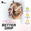 Fagaci Firm Grip Hair Clips with Silicone Band Durable Duckbill and Alligator Clips for Sectioning Styling and Salon Use