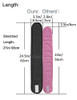 EUICAE Spa Headband 5Pack Black Sweat Head Towel Wraps Nonslip Stretchable Washable for Makeup Face Wash Facial Treatmen