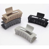 Canitor Matte Rectangular Banana Hair Clips for Thick Hair 4 PCS Nonslip Design Jaw Clips and Barrettes for Women