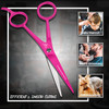Professional Hairdresser Scissors 65 Inch Pink Hair Cutting Shears Japanese Stainless Steel Salon Barber Scissor Barber