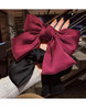MXXGMYJ Hair Clip Large Red Bow Hair Bow for Women Girls Hair Accessories Styling Tools Party Gifts Decoration 1 Count
