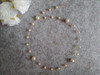 Chargances Bridal Hair Vine Pearl Headpiece Set of 2 for Women Wedding and Weeding Hair Accessories Rose Gold 2362 Inche