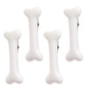 Beaupretty Halloween White Dog Bone Hair ClipsArtificial Dog Bone Hairpins Alligator Barrettes Christmas Hair Accessorie