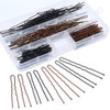 Swpeet 220Pcs 5cm 6cm U Shaped Hair Pins Kit Professional U Shape Hair Pins for Women Girls and Hairdressing Salon Doubt