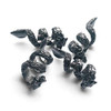 Wolf Beard Bead Coils 8Pack Viking Hair Jewelry for Beards Hair and Dreadlocks