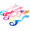 JIUSERLU Glitter Unicorn Hair Accessories Hair Clip Hair Bows Hair Extensions Hair Accessories For Girls5 Colored