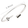 BNQL Hair Stylist Scissor and Comb Bracelet Hair Salon Stylist Thanks Jewelry