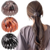 TOBATOBA Bun Maker Clip 3 Pcs Bird Nest Hair Clips Expandable Ponytail Holder for Women Ponytail Hairpin Curling Iron Ha
