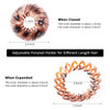 Bird Nest Magic Hair Clip TOBATOBA 3 Pcs Lazy Birds Nest Plate Expandable Bun Maker Curling Ponytail Holder and Hair Acc