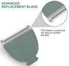 3 Pack Replacement Blades Compatible with Meridian Trimmer Hygienic Ceramic Replacement Blades Compatible with Meridian