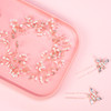 Nljihkure Wedding Hair Bridal Hair Accessories Pieces for Brides Hair Vine Crystal Extra Long Pearl and Beads Bridal Hai