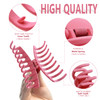 BeautyHC 8Pcs Large Hair Claw Clips for Women 43 Inch Big Matte Hair Clips Fashion Colorful Banana Hair Clips for Thin T
