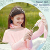 Tanfeine Flower Girl Headpiece Flower Girl Hair Accessory Wedding Headpiece for Bride Princess Crown First Communion Hai
