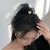 AIUPUOC Valentine Cute Heart Hair Ties Valentines Heart Scrunchies for Women Girls Hair Accessories Elastic Hair Tie Yog