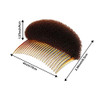 Juroicessry 2 Pcs Brown Hair Volumizer Clip Bump It Up Volume Hair Base Styling Clip Braid Insert Tool for Womens Beehiv