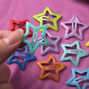 Colorful Luminous Star Hair Clips for Girls Small Hair Clips for Kids Glow in The Dark Stars Hairclips Star Clips for Ha