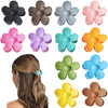 YosaiHom 12 Pack Small Flower Hair Claw Clips for Kids Girls Tiny Hair Clips for Thin Thick Hair137 Inch Mini Jaw Clips