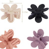 Flower Hair Clips 6 PCS for Women Daisy Claw Clips Matte Large Claw Clips Strong Hold Jaw Clamps Hair Accessories for Th