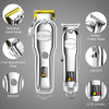 Hatteker Hair Clipper for Men IPX7 Waterproof Cordless Barber Clipper for Hair Cutting Kit with TBlade Trimmer Beard Tri