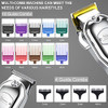 Hatteker Hair Clipper for Men IPX7 Waterproof Cordless Barber Clipper for Hair Cutting Kit with TBlade Trimmer Beard Tri