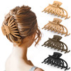 OPAUL Hair Clips for Thick Hair 4 Pack Extra Large Hair Claw Clips for Women 475 Hair Accessories for Women Girls Gifts
