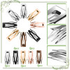 40Pcs Metal Snap Hair Clips Hair Barrettes for Women Girls Thin Fine Short Hair Accessories 5 Colors